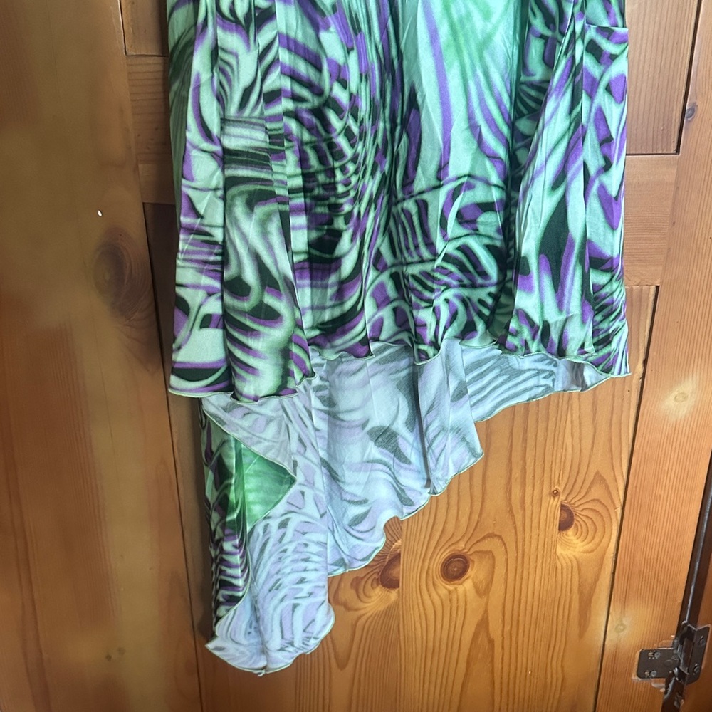 Diesel Vibrant Green and Purple fairy dress NWOTS - Picture 6 of 8